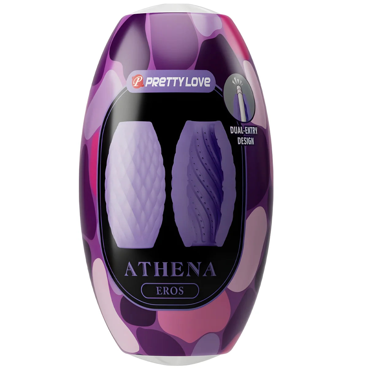 pretty love masturbateur pour homme en silicone athena eros violet