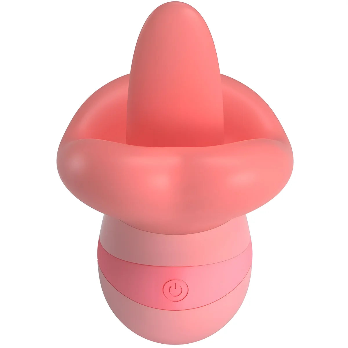 pretty love stimulateur de clitoris kylee tongue 10 vibrations rose nude