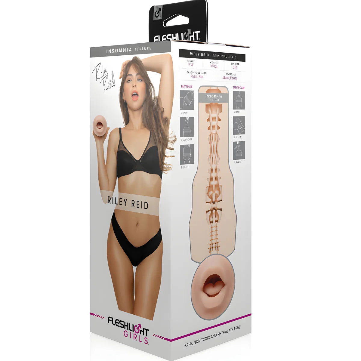 fleshlight riley reid insomnia bouche