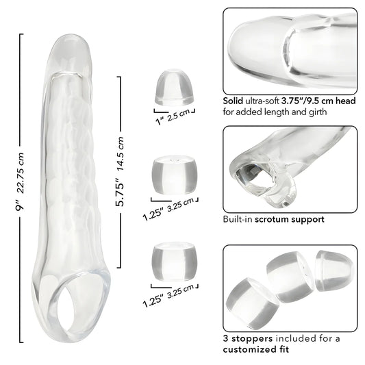 calexotics maxx extenseur de penis reglable transparent