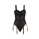 Body avec chaînes et porte-jarretelles Nova - Vignette | Adopt1toy