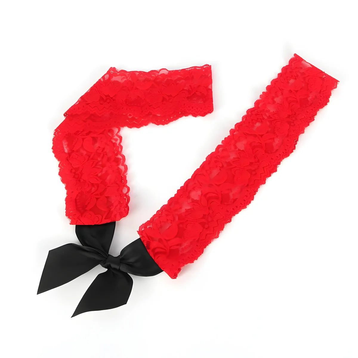 subblime 952068 robe courte en resille avec coutures noires et rouges taille unique