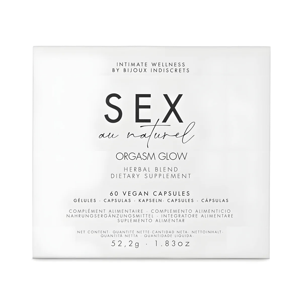 bijoux complement alimentaire orgasm glow 60 capsules