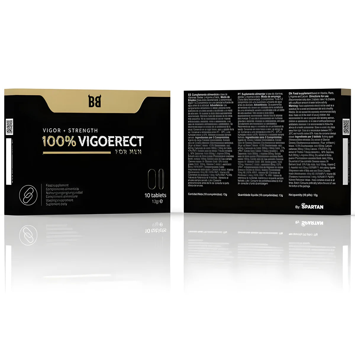 black bull 100 vigoerect vigeur force pour homme 10 comprimes