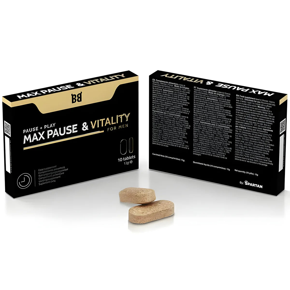 black bull retardateur de pause maximale et de vitalite pour hommes 10 gelules