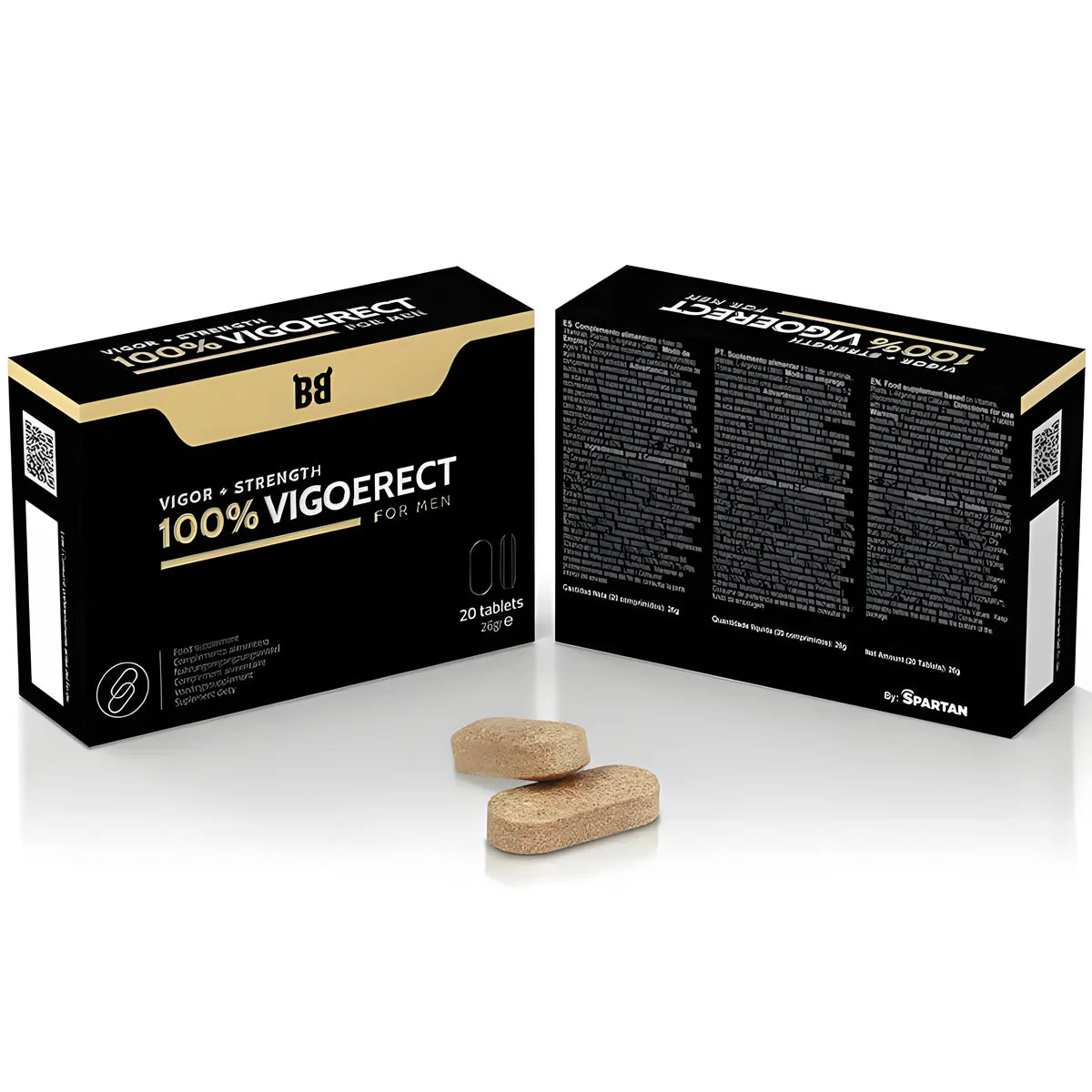 black bull 100 vigoerect vigeur force pour homme 20 comprimes