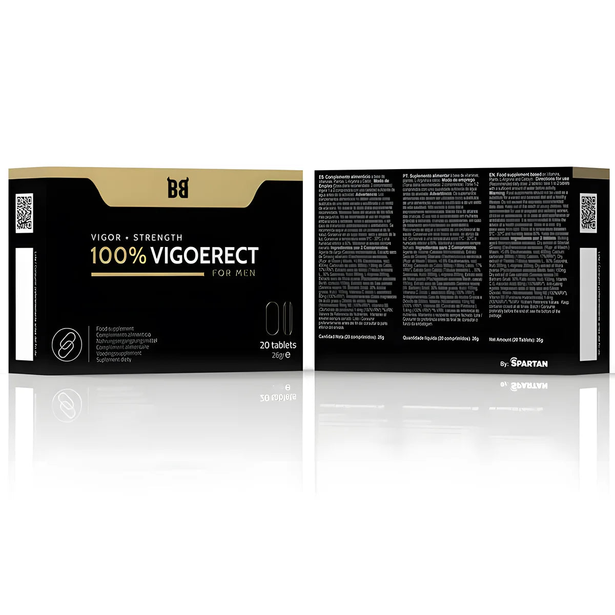 black bull 100 vigoerect vigeur force pour homme 20 comprimes