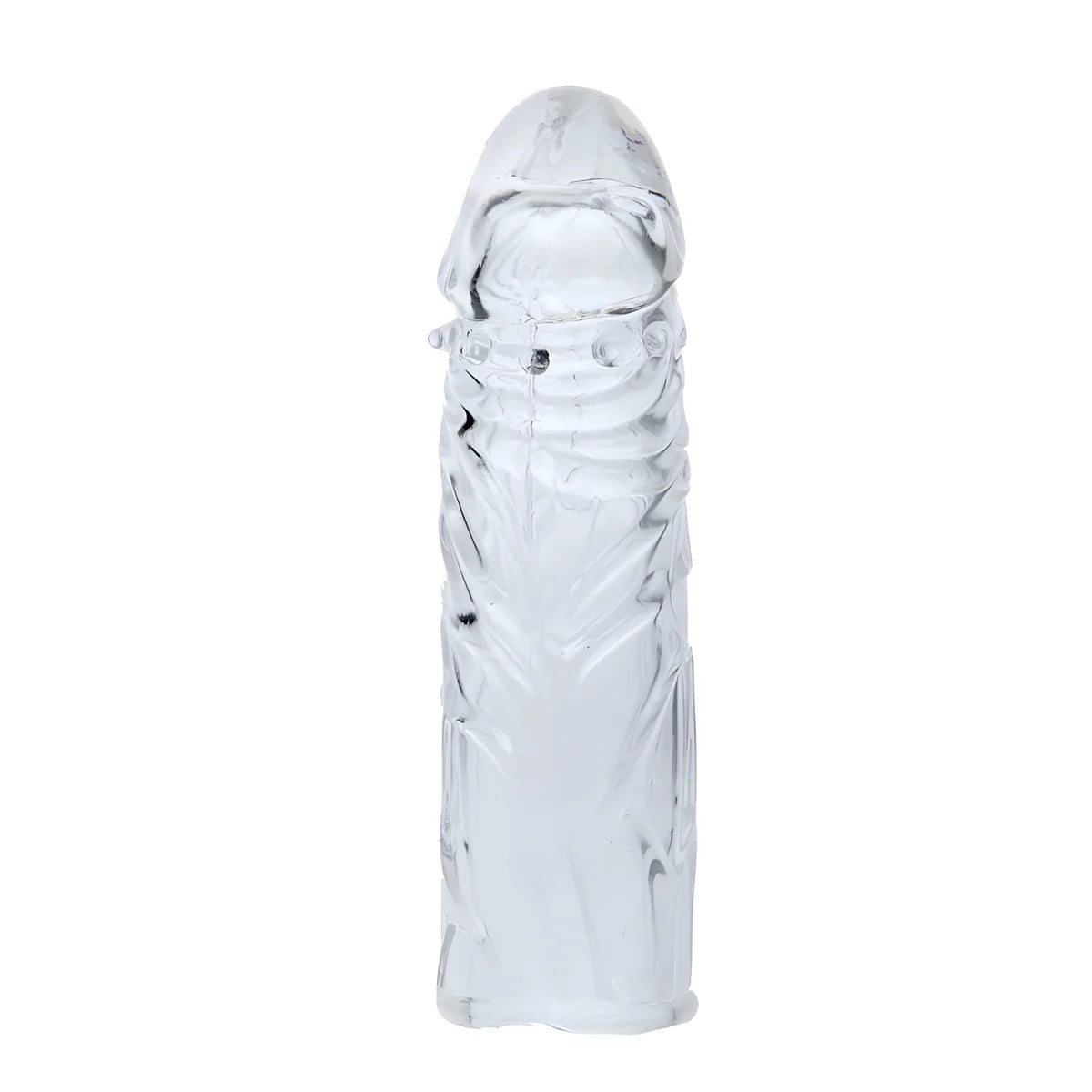 baile housse de penis en silicone stimulante rose 13 cm