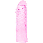 BAILE - HOUSSE DE PÉNIS EN SILICONE STIMULANTE ROSE 13 CM - Vignette | Adopt1toy