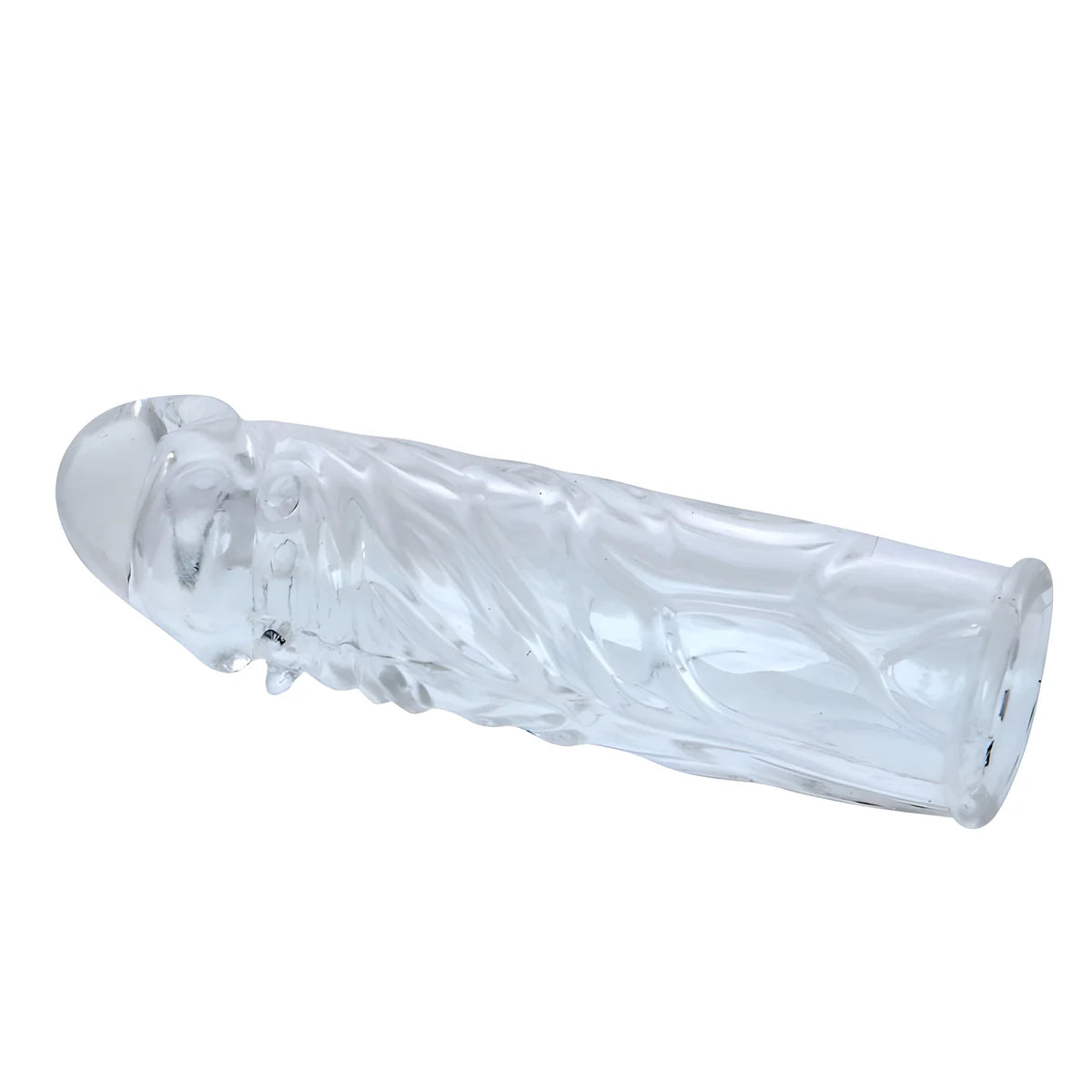baile housse de penis en silicone stimulante rose 13 cm