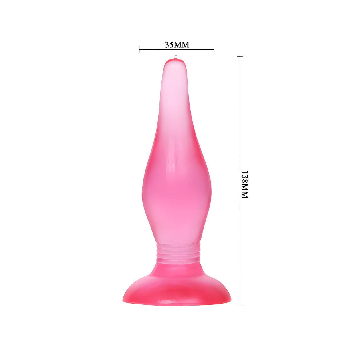 baile plug anal soft touch lilas 14 2 cm