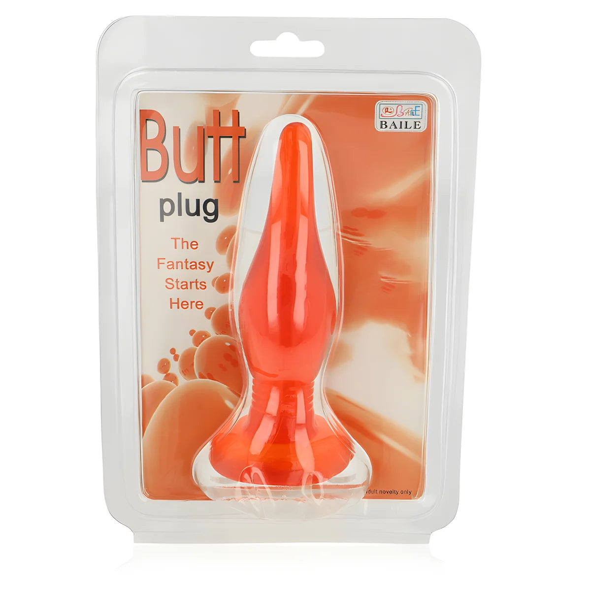 baile plug anal rouge soft touch 14 2 cm