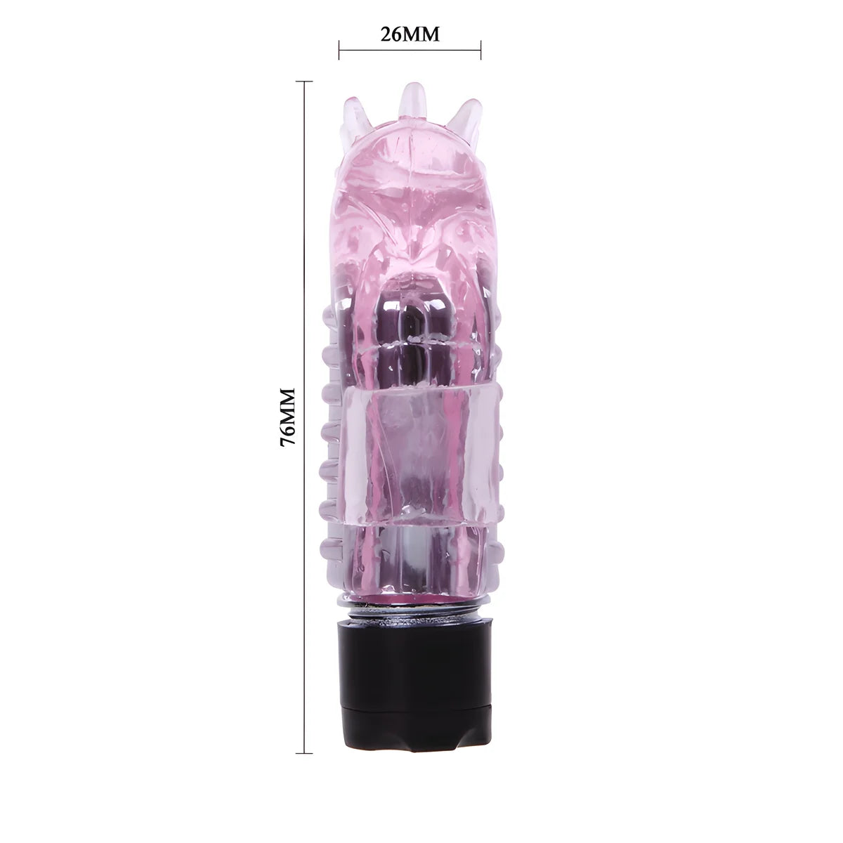baile mini vibrateur doigts en silicone