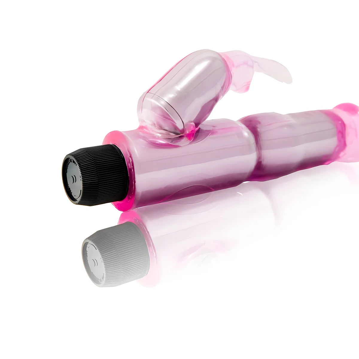 baile vibrateur avec stimulateur rose reglable