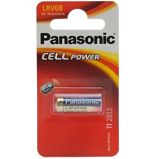 panasonic batterie lrv08 lr23a 12v 1unite