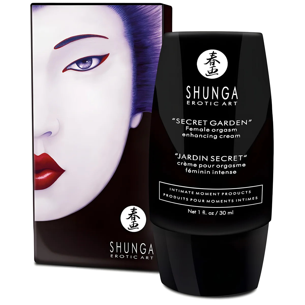 shunga creme dorgasme feminin intense jardin secret