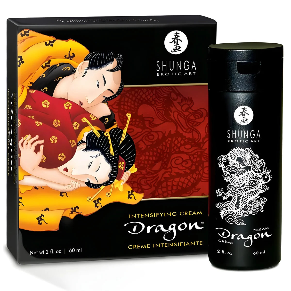 shunga creme ameliorant lerection du dragon