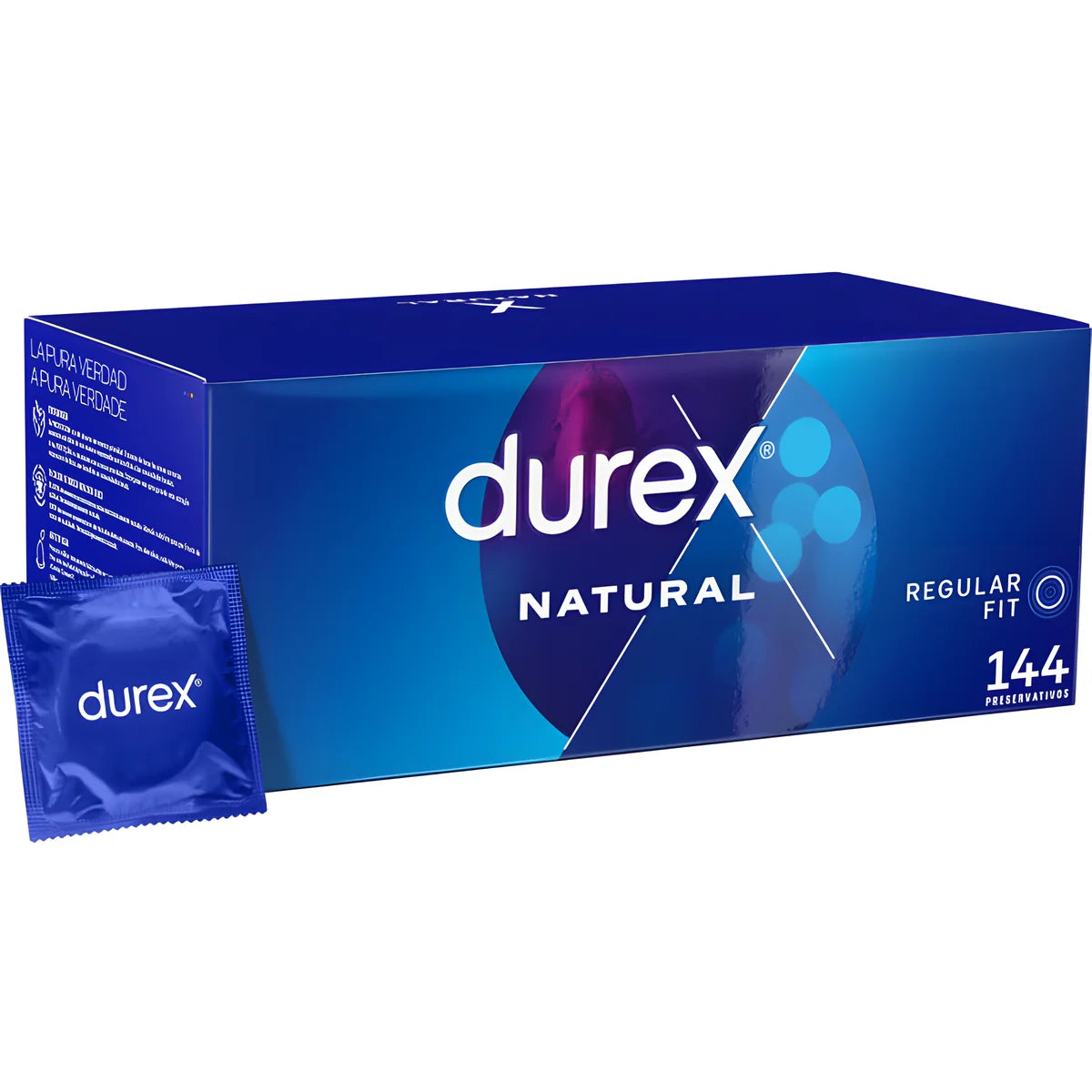durex naturel 144 unites
