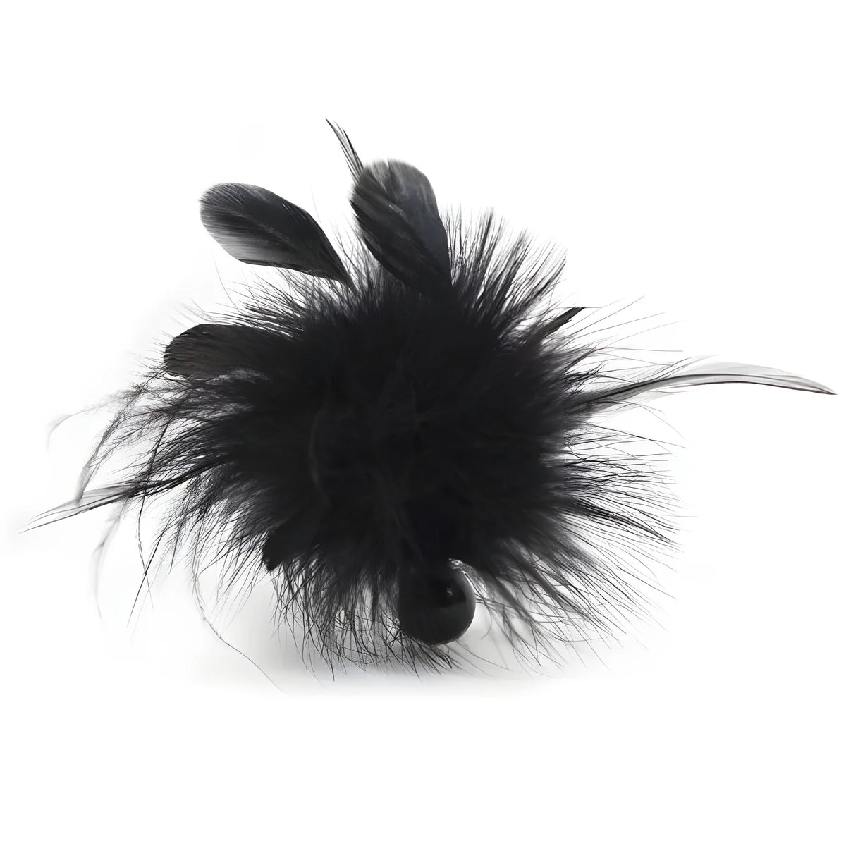 bijoux plume pom pom