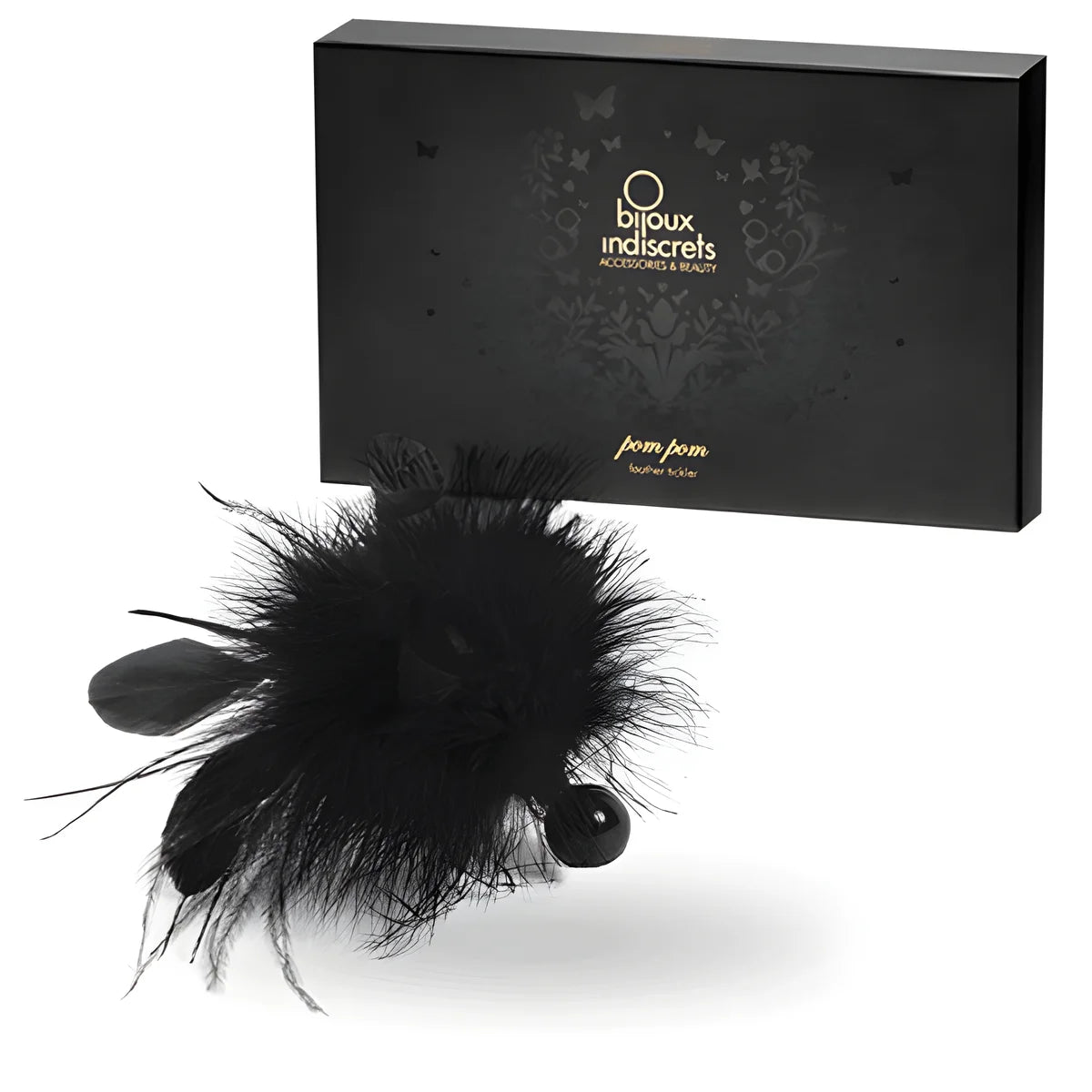 bijoux plume pom pom