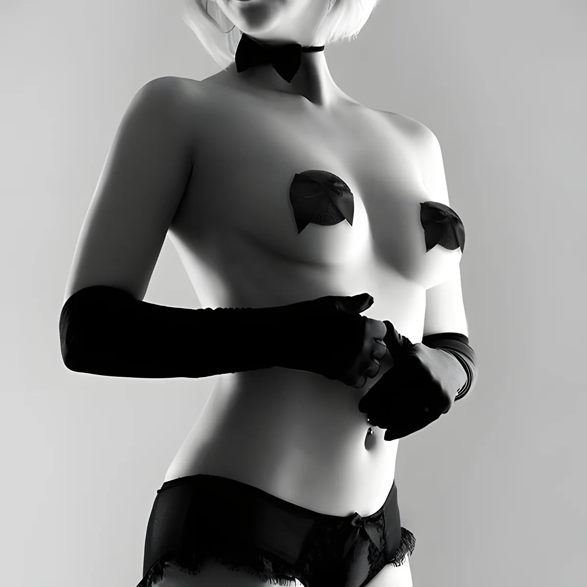 bijoux cache malin burlesque brillant avec nud