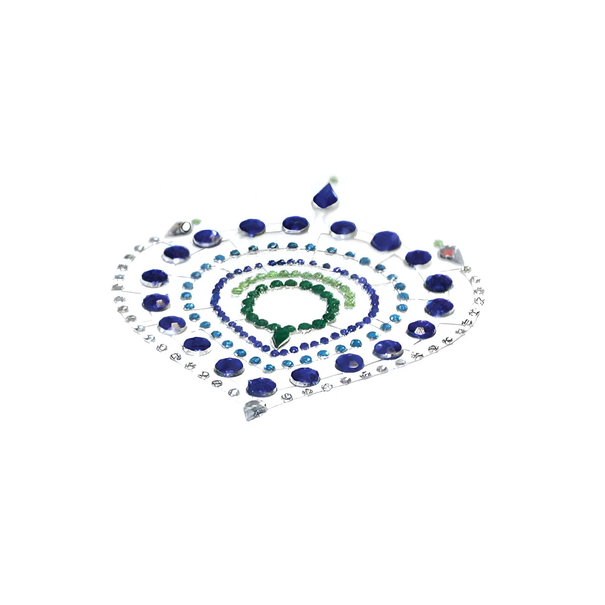 bijoux indiscrets flamboyant bleu vert