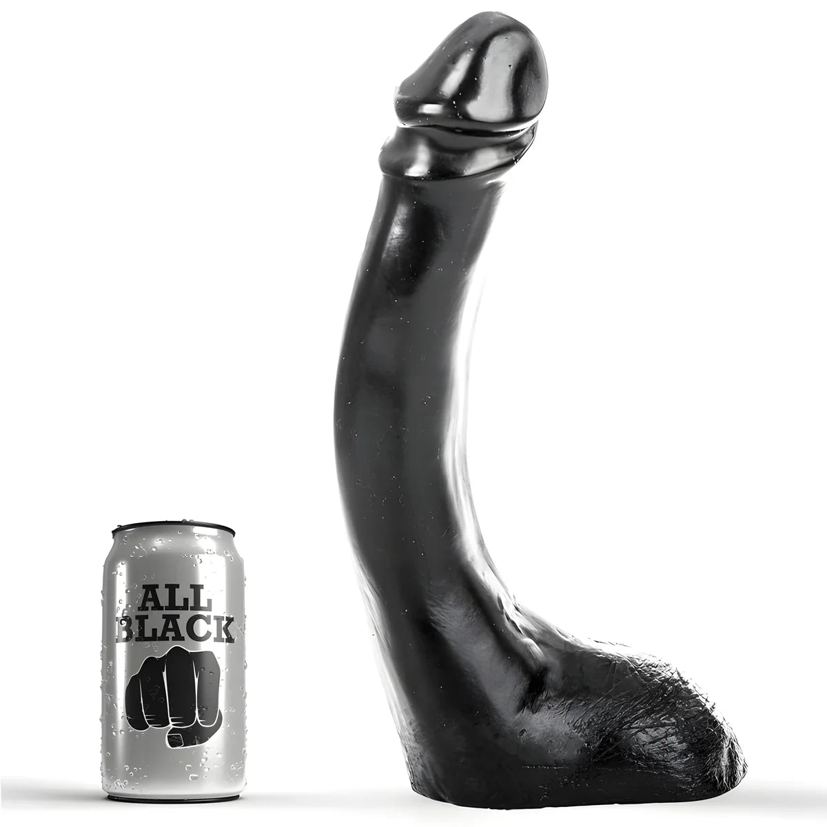 all black gode 29 cm fisting