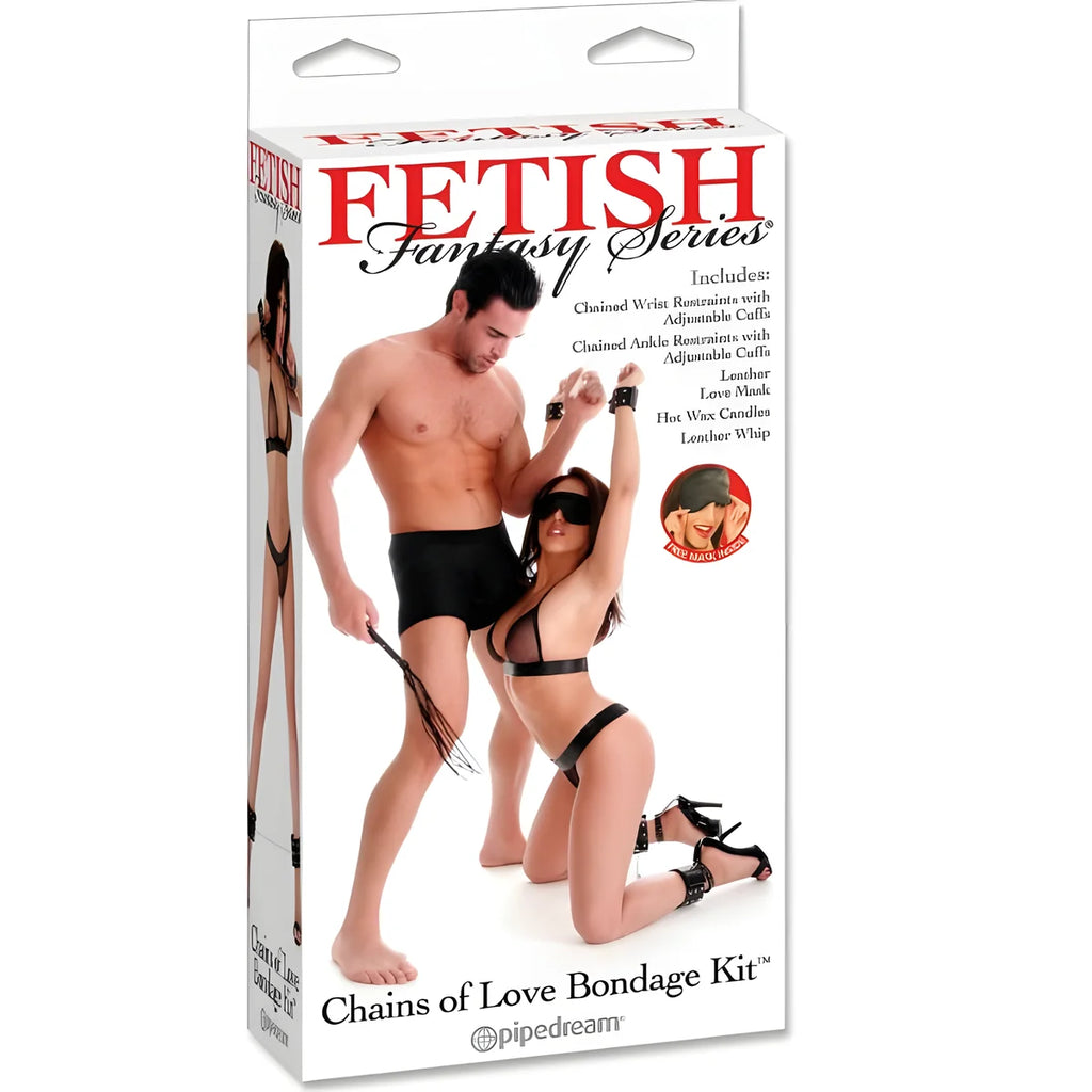 fetish fantasy series kit de bondage chaines damour