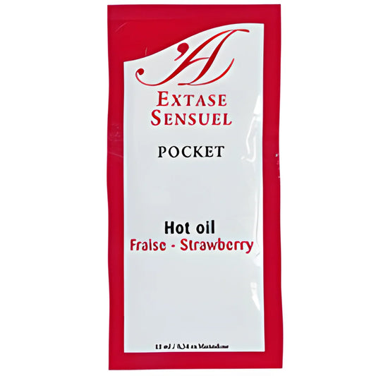 extase sensual huile stimulante de fraise 10 ml