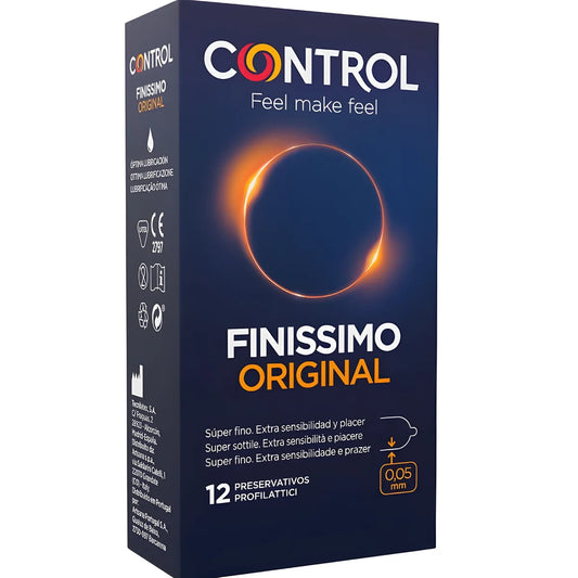 control finissimo condoms 12 units
