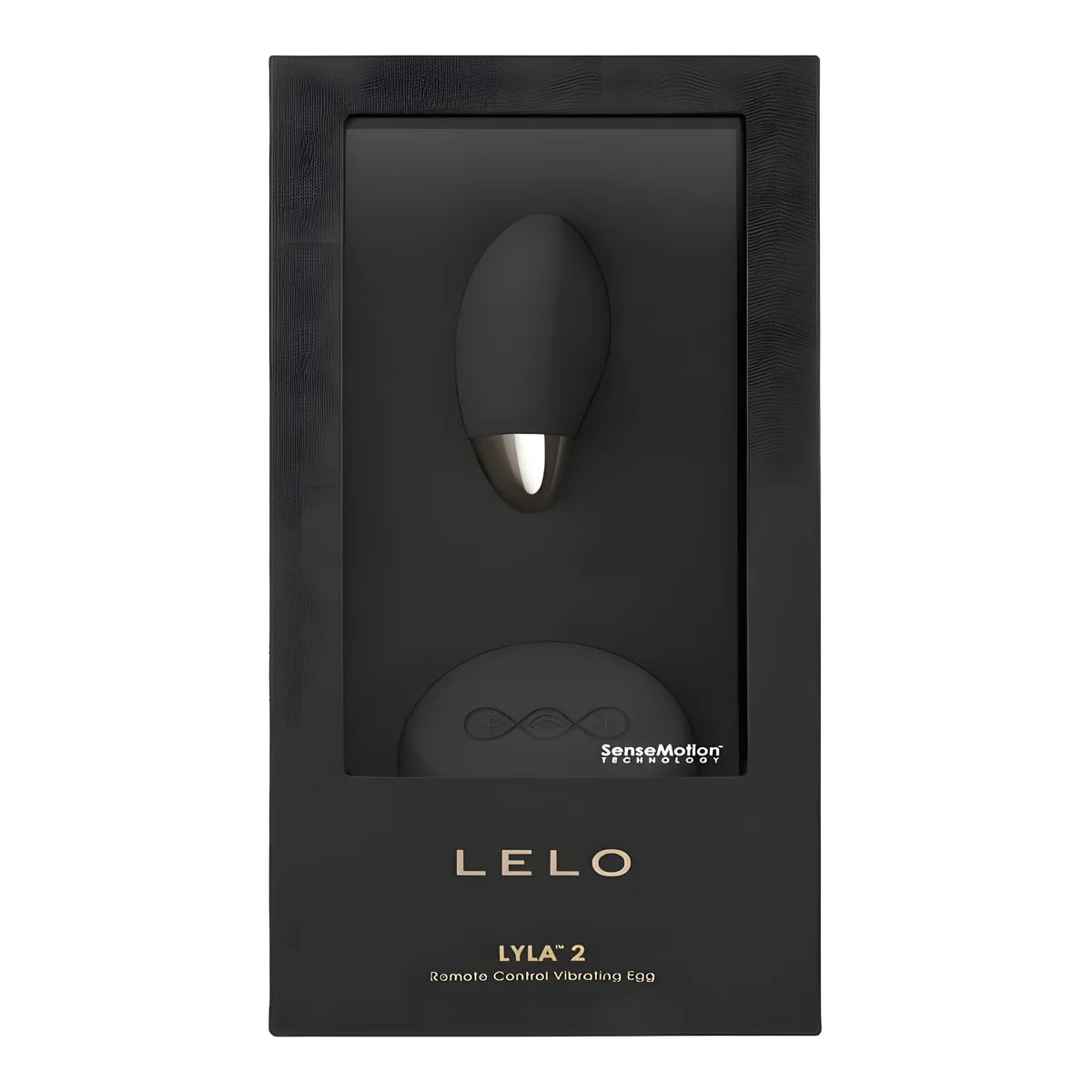 lelo oeuf de massage noir lyla 2 insignia design edition