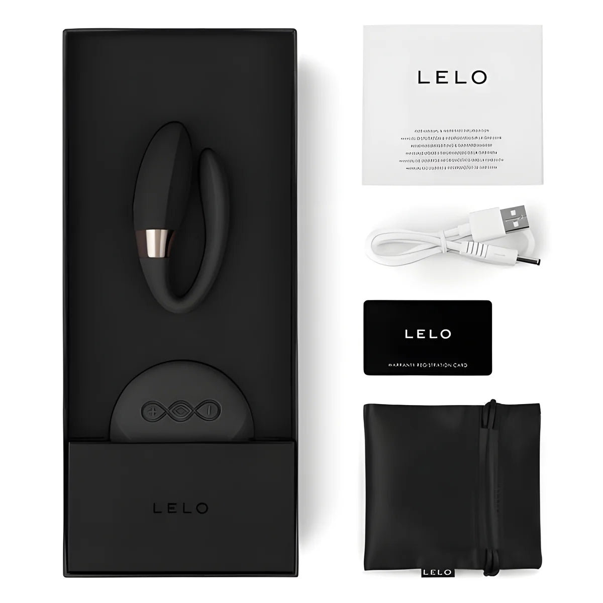 lelo oeuf de massage noir lyla 2 insignia design edition