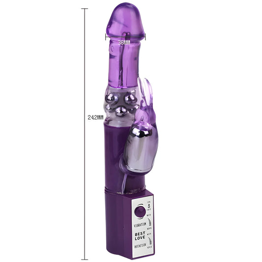 baile rotateur de perles de lapin hot lady ii