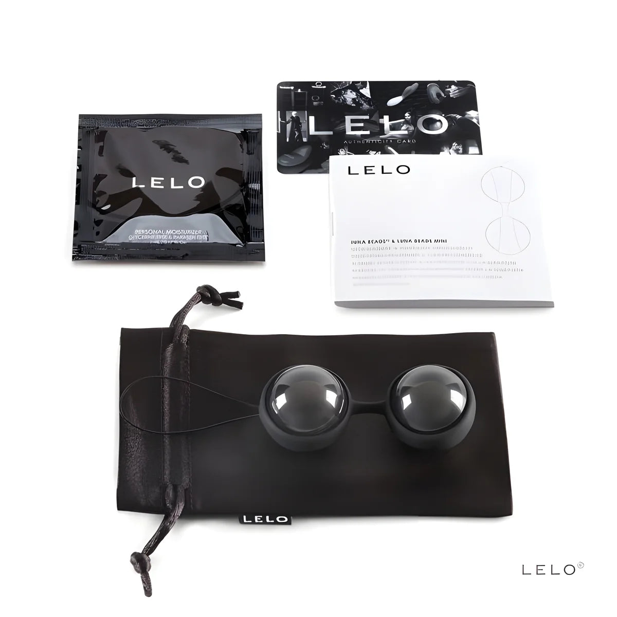 lelo luna beads noir balles de kegel
