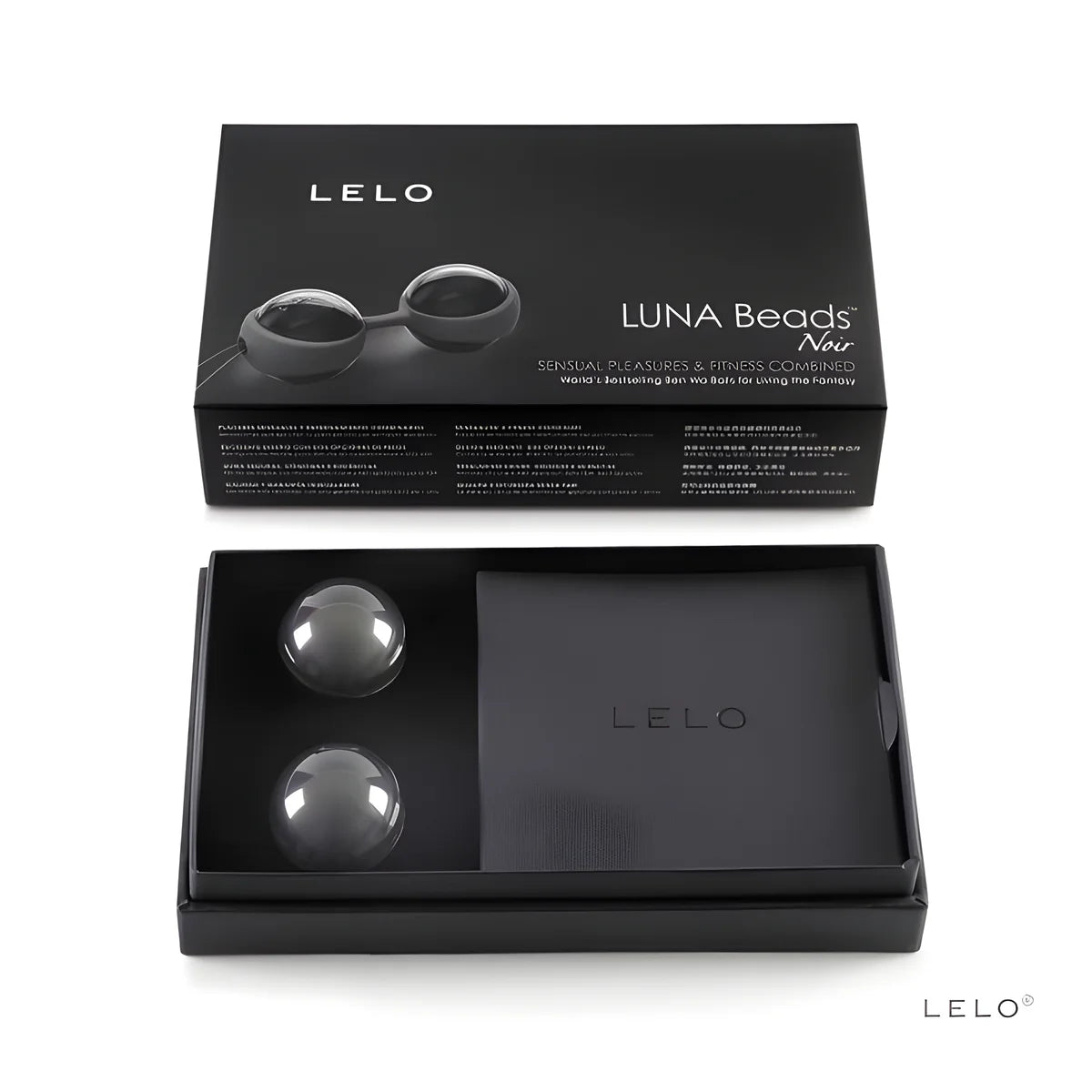 lelo luna beads noir balles de kegel