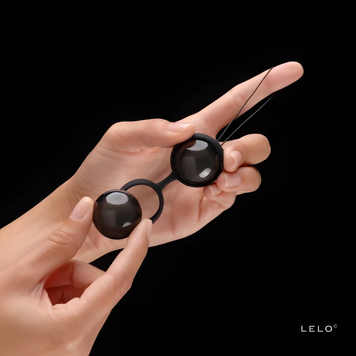 lelo luna beads noir balles de kegel