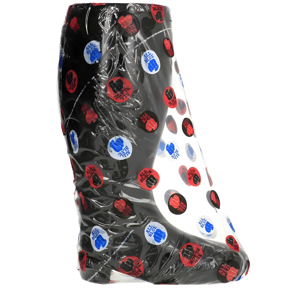 all black botte de fisting souple geante 31 cm