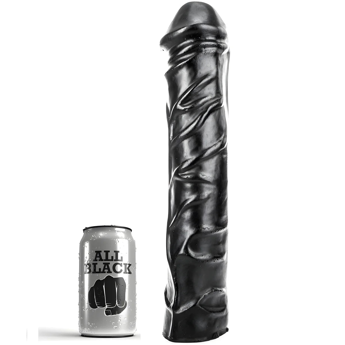 all black gode geant fisting doux 32 cm