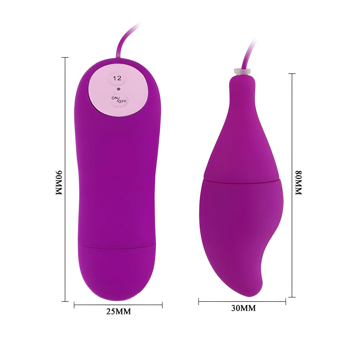 baile pleasure shell12 violet sauver nouveau