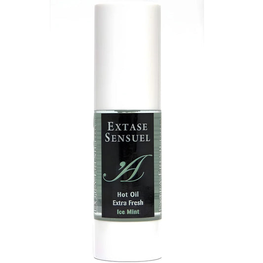 extase sensual huile de massage effet glace extra fraiche 30 ml