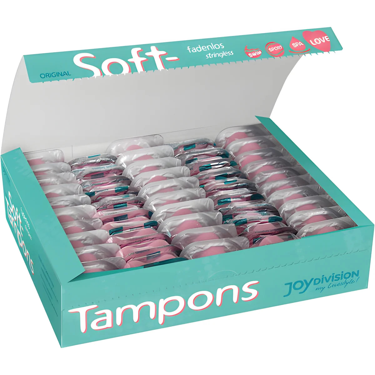 joydivision soft tampons original soft tampons mini x 50 unites