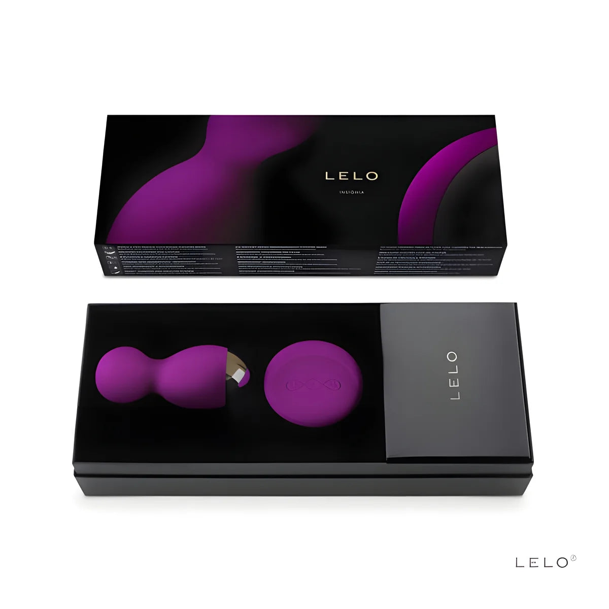 lelo badge boules hula rose profond