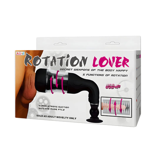 baile masturbateur automatique rotation lover avec support
