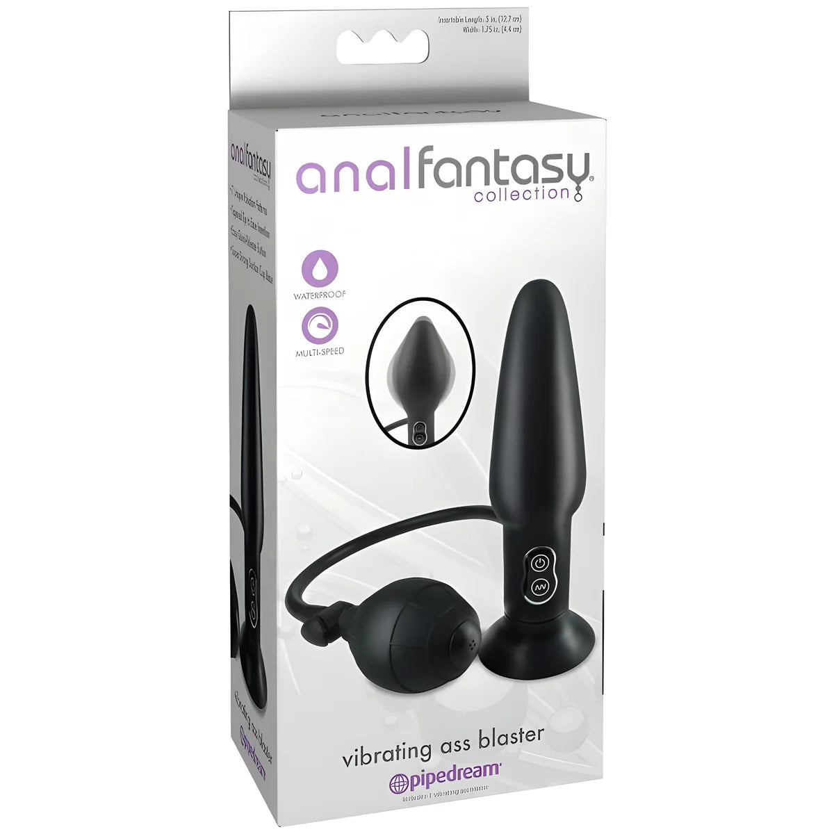 anal fantasy vibrateur gonflable plug