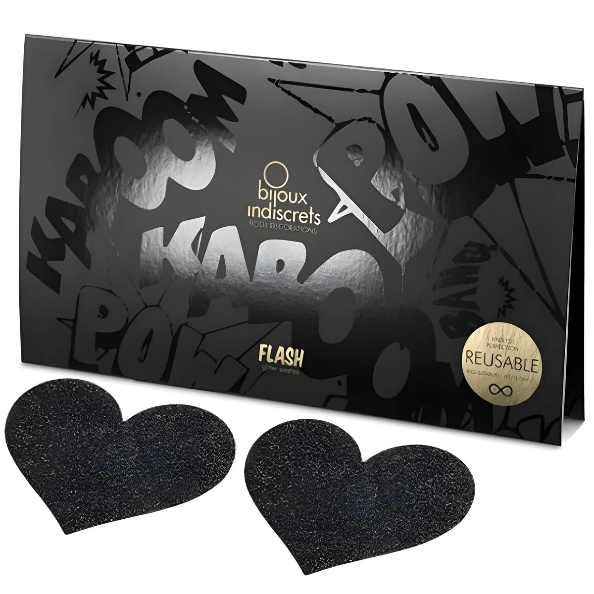 bijoux indiscrets flash coeur noir coupes de tamelon