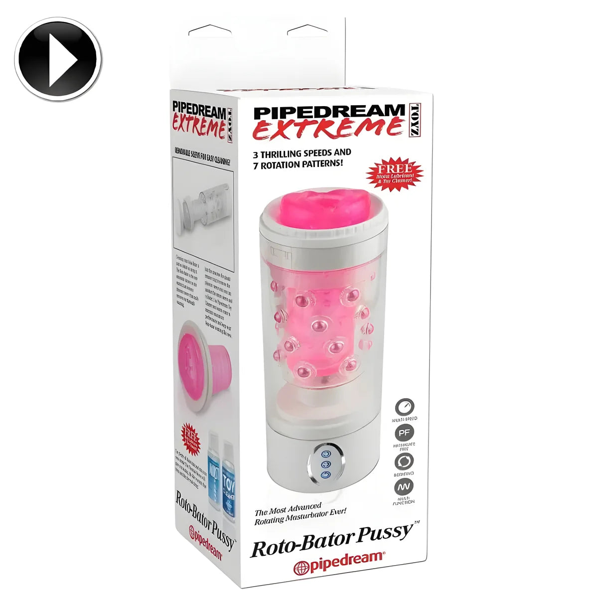 extreme toyz roto bator masturbateur masculin vagin