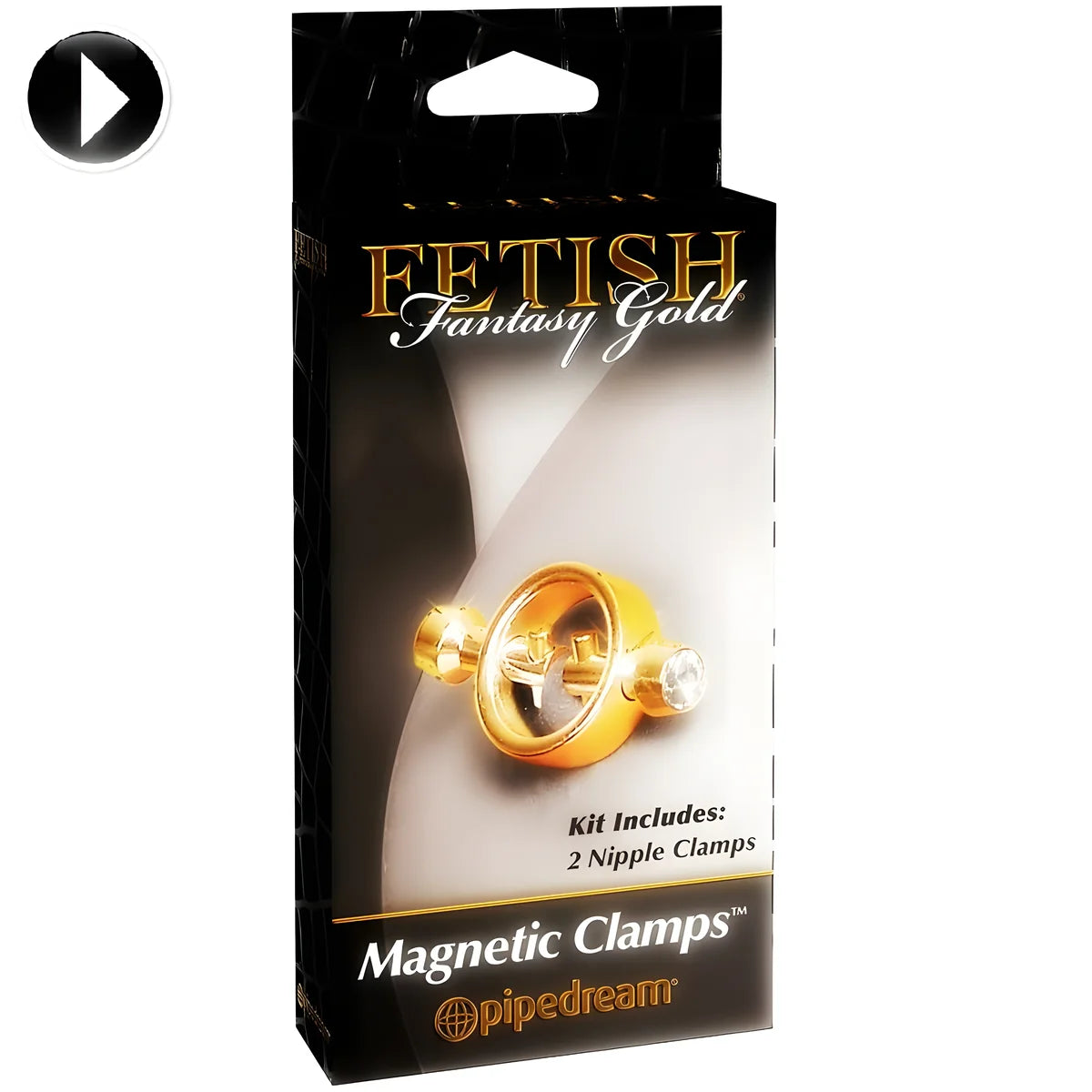 fetish fantasy gold pinces magnetiques