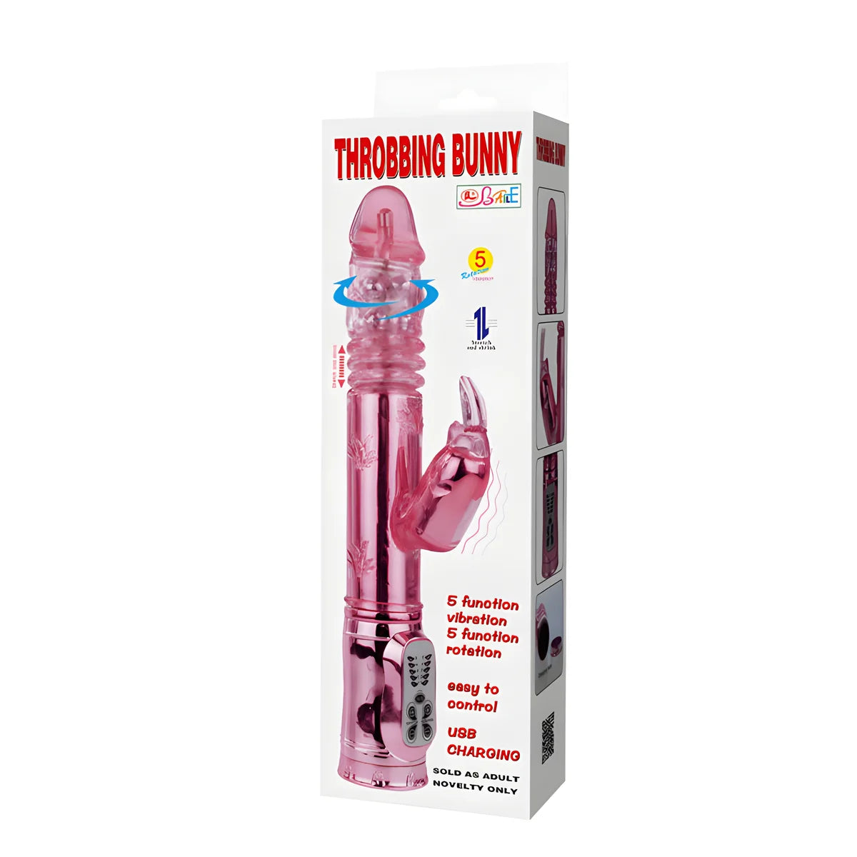 baile rotateur rampant rose throbbing bunny