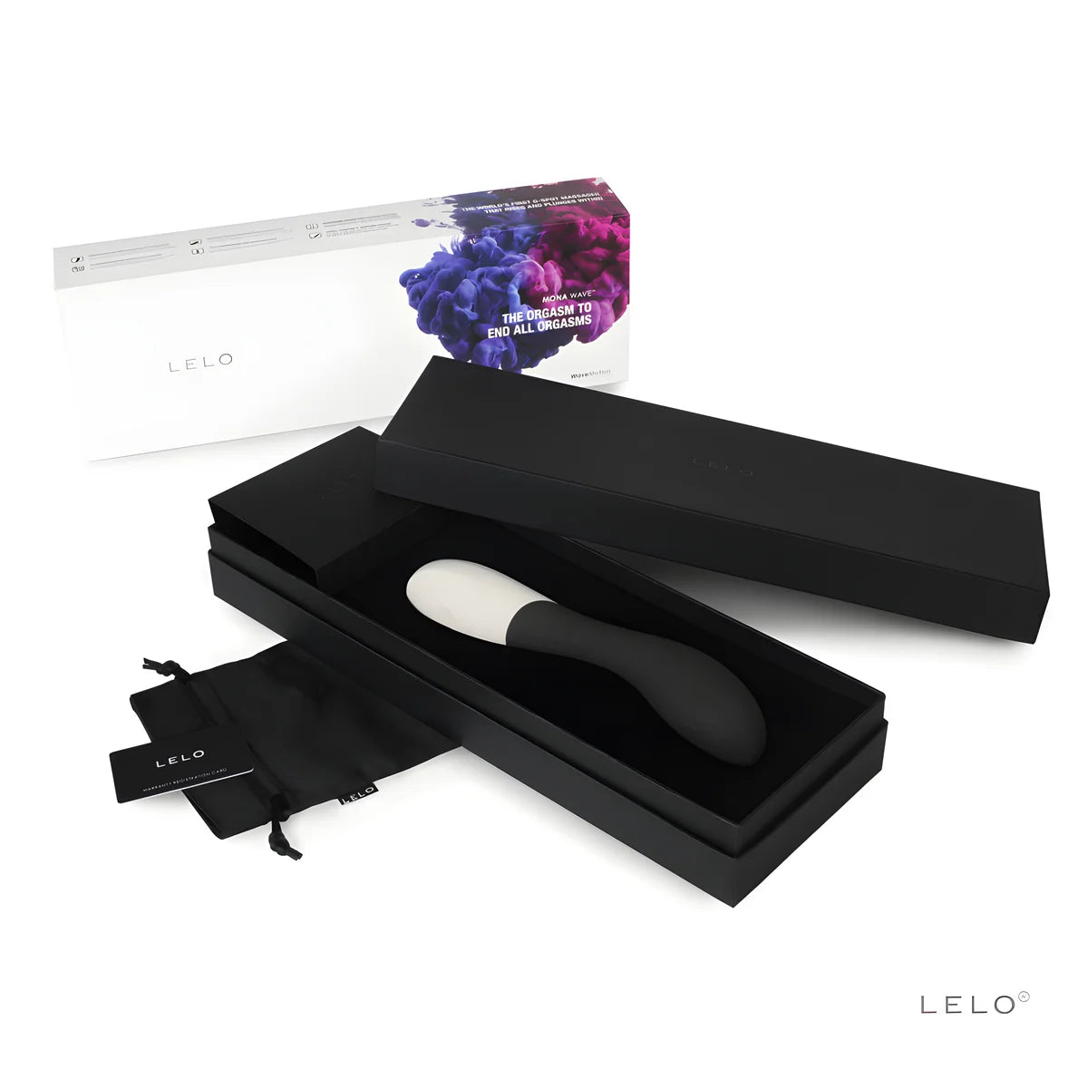 lelo vibrateur mona wave noir