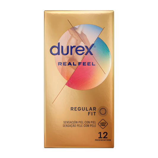 durex real feel 12 unites